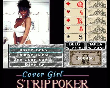 Cover Girl Strip Poker_Disk1 screen shot game playing